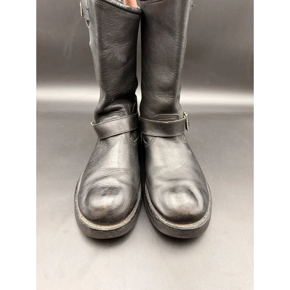 Vintage Harley Davidson‎ Engineer Motorycle Harness Boots Size 13 US